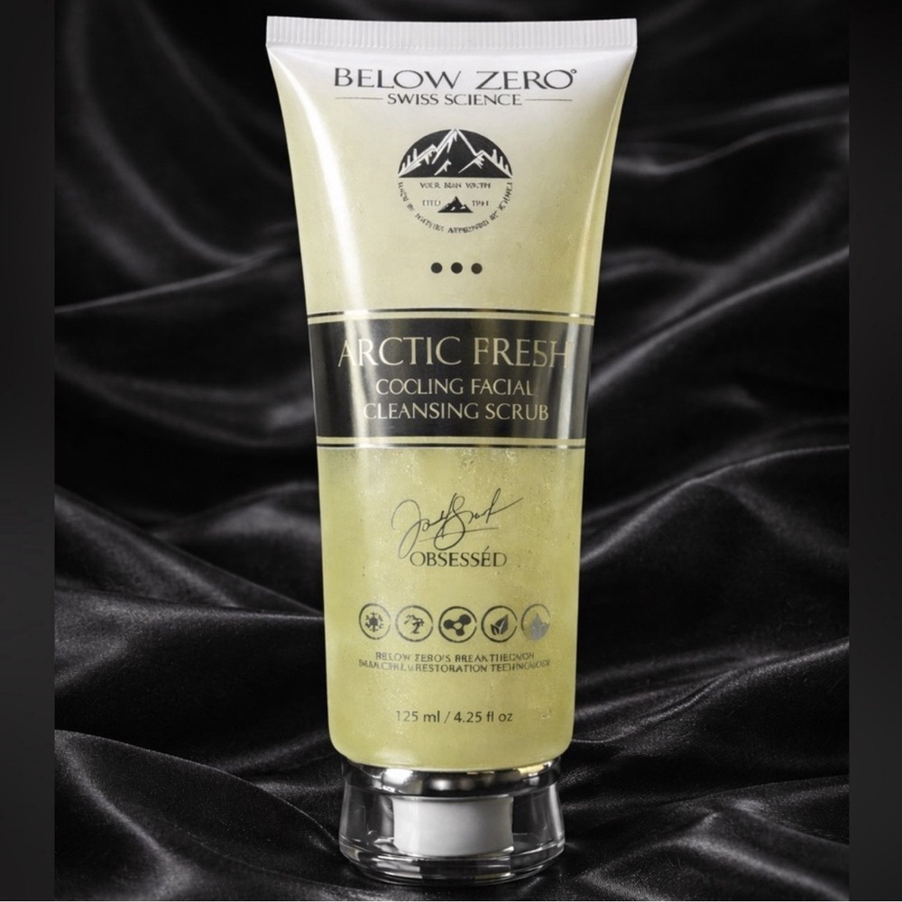 Below Zero Swiss Science Artic Fresh Cooling Cleansing Scrub 4.25 Fl Oz 125ml‎